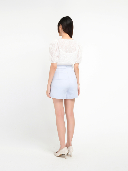 Lace Waist Stretchable Top 29005