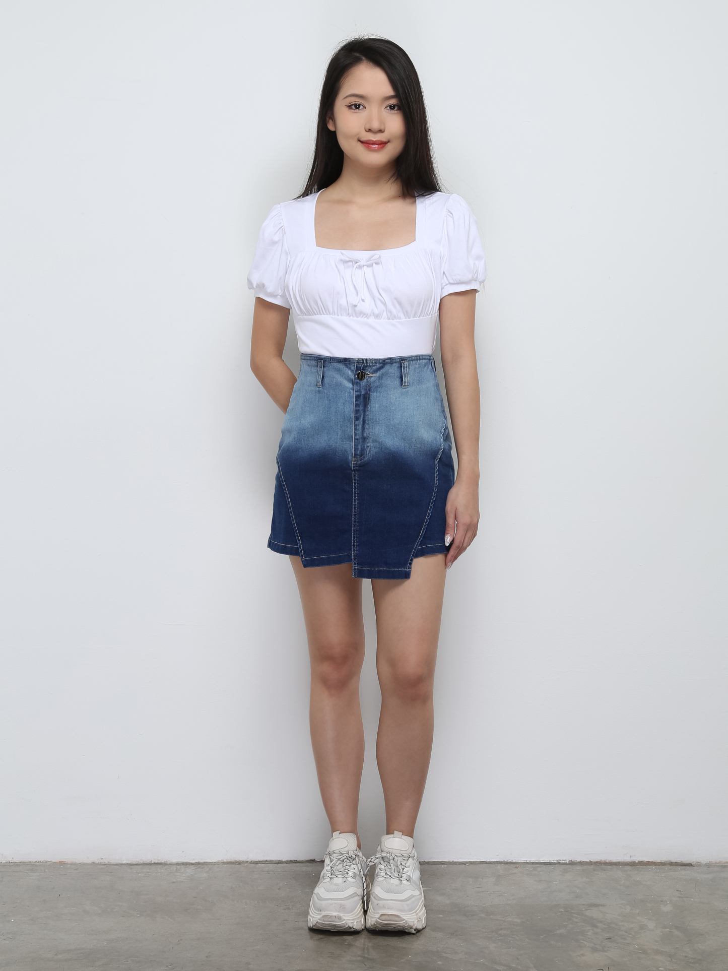 Wrap Skirt Pants 29009
