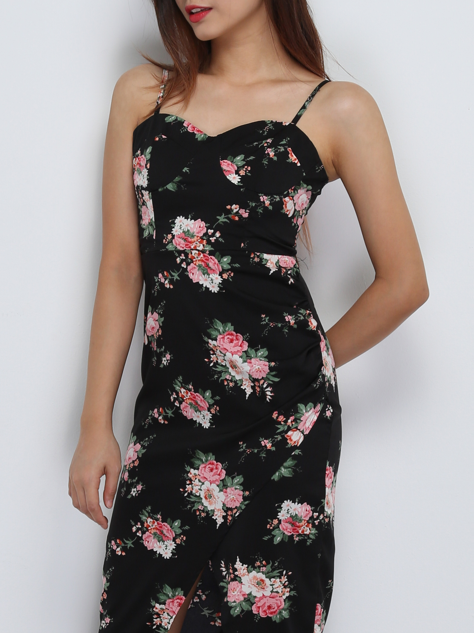 Floral With Split Dress 29067