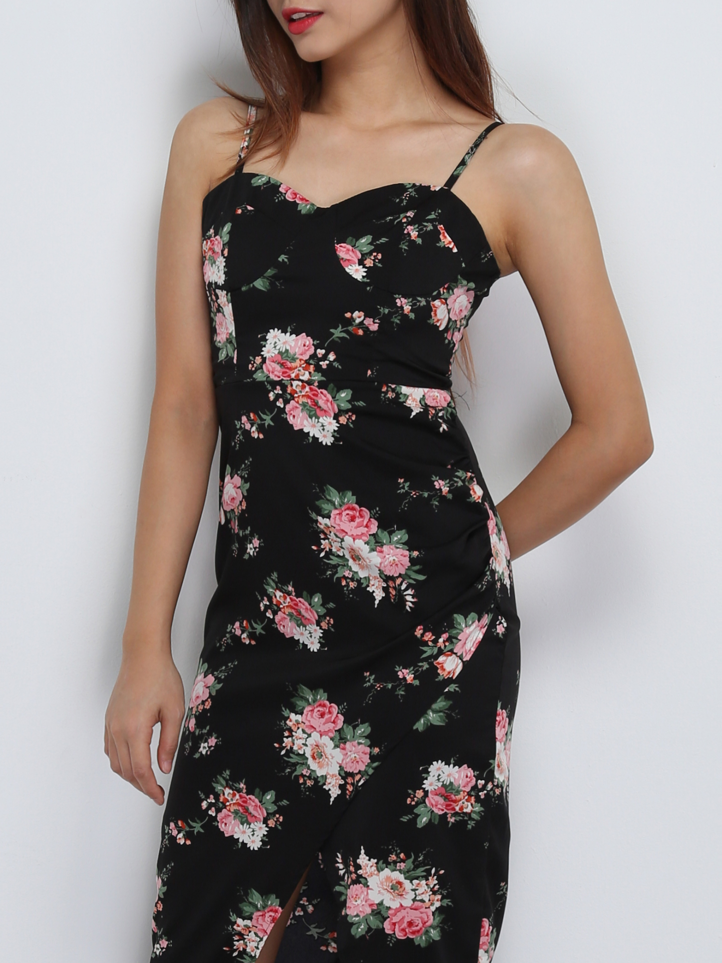 Floral With Split Dress 29067