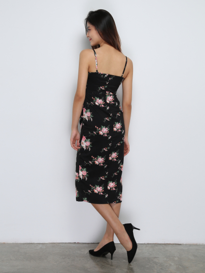 Floral With Split Dress 29067