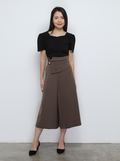 High Waist Wide Leg Long pants 29096