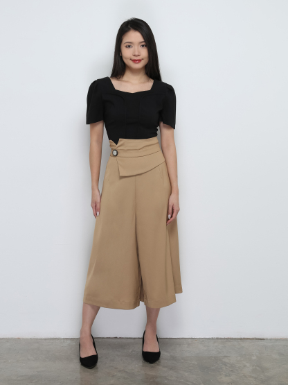 High Waist Wide Leg Long pants 29096