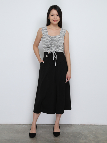 High Waist Wide Leg Long pants 29096