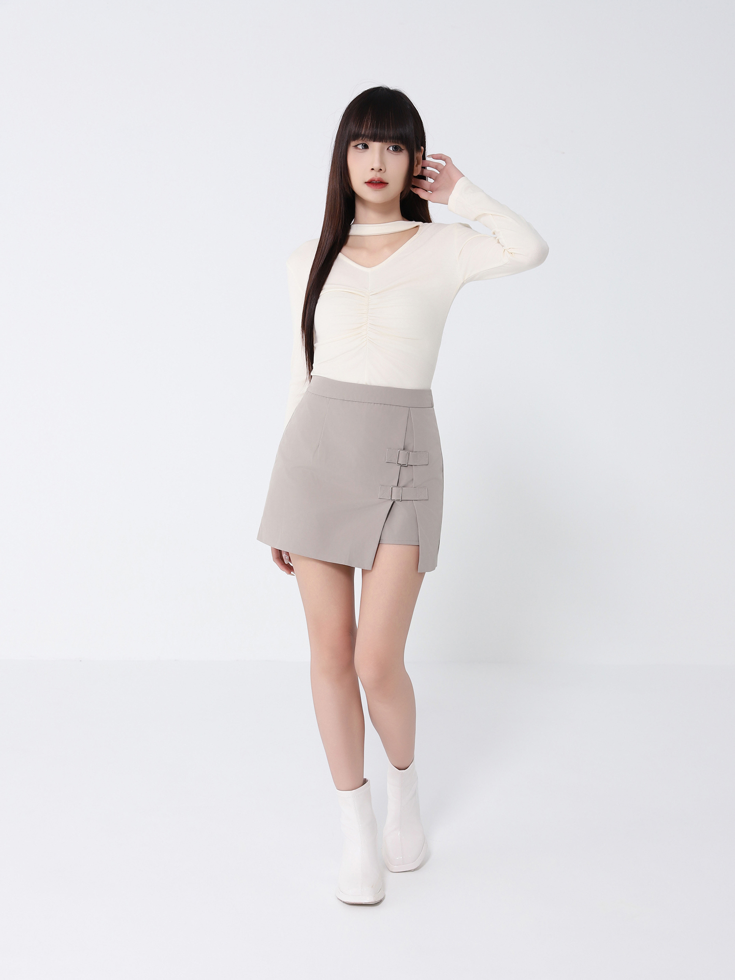 Front Wrinkled Top 46357