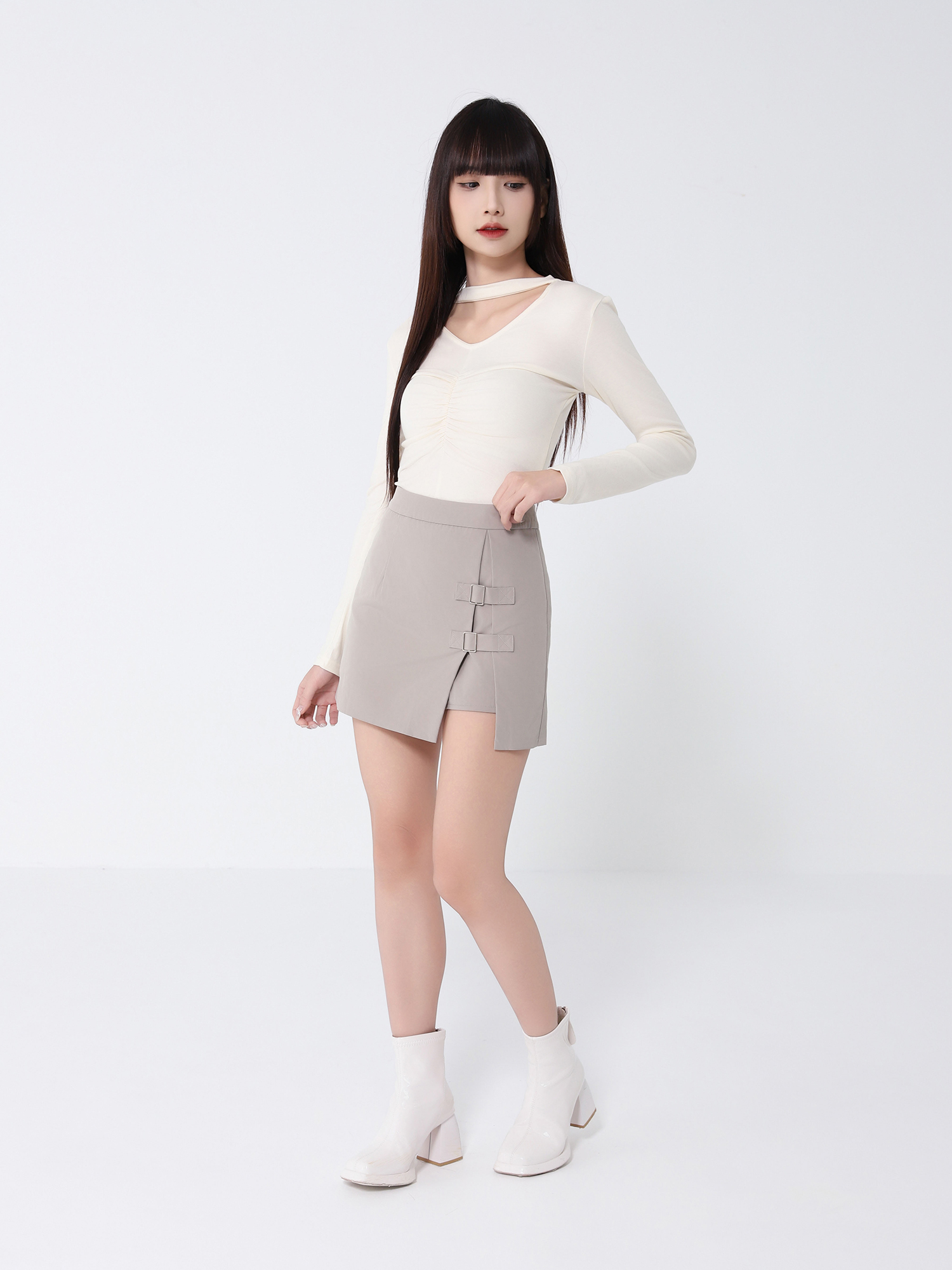 Front Wrinkled Top 46357