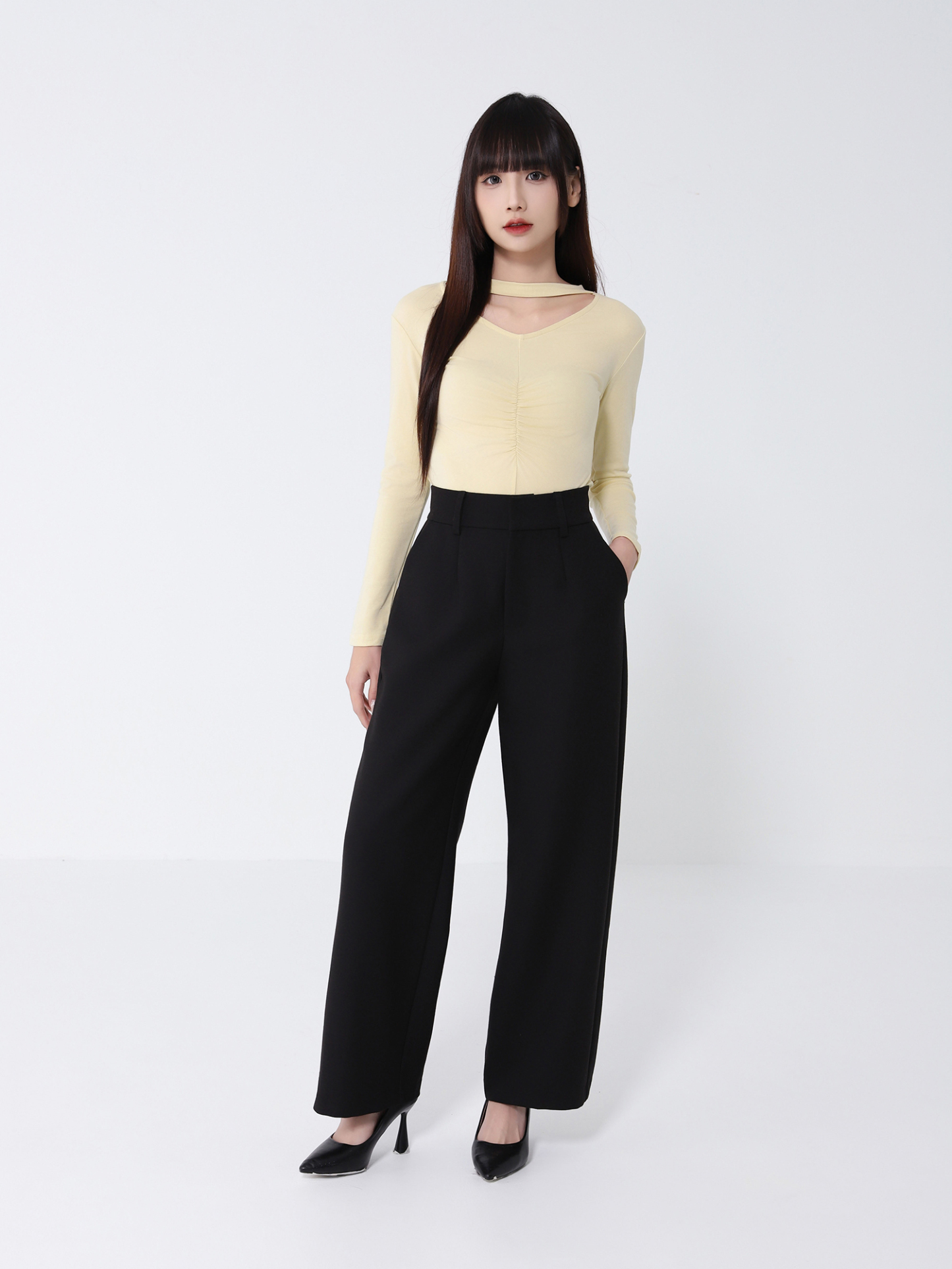 Front Wrinkled Top 46357