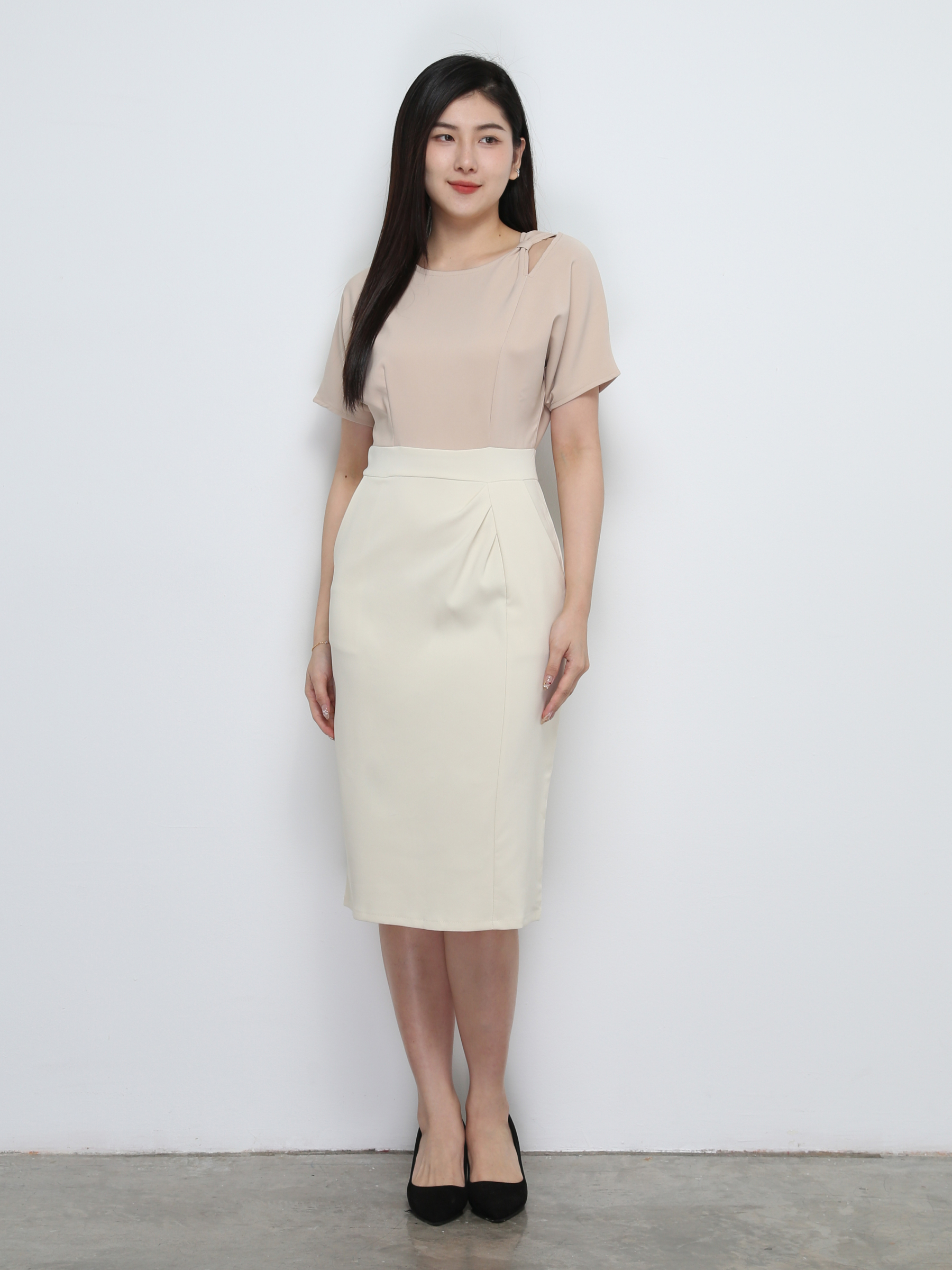 Two Tone Dress 29138