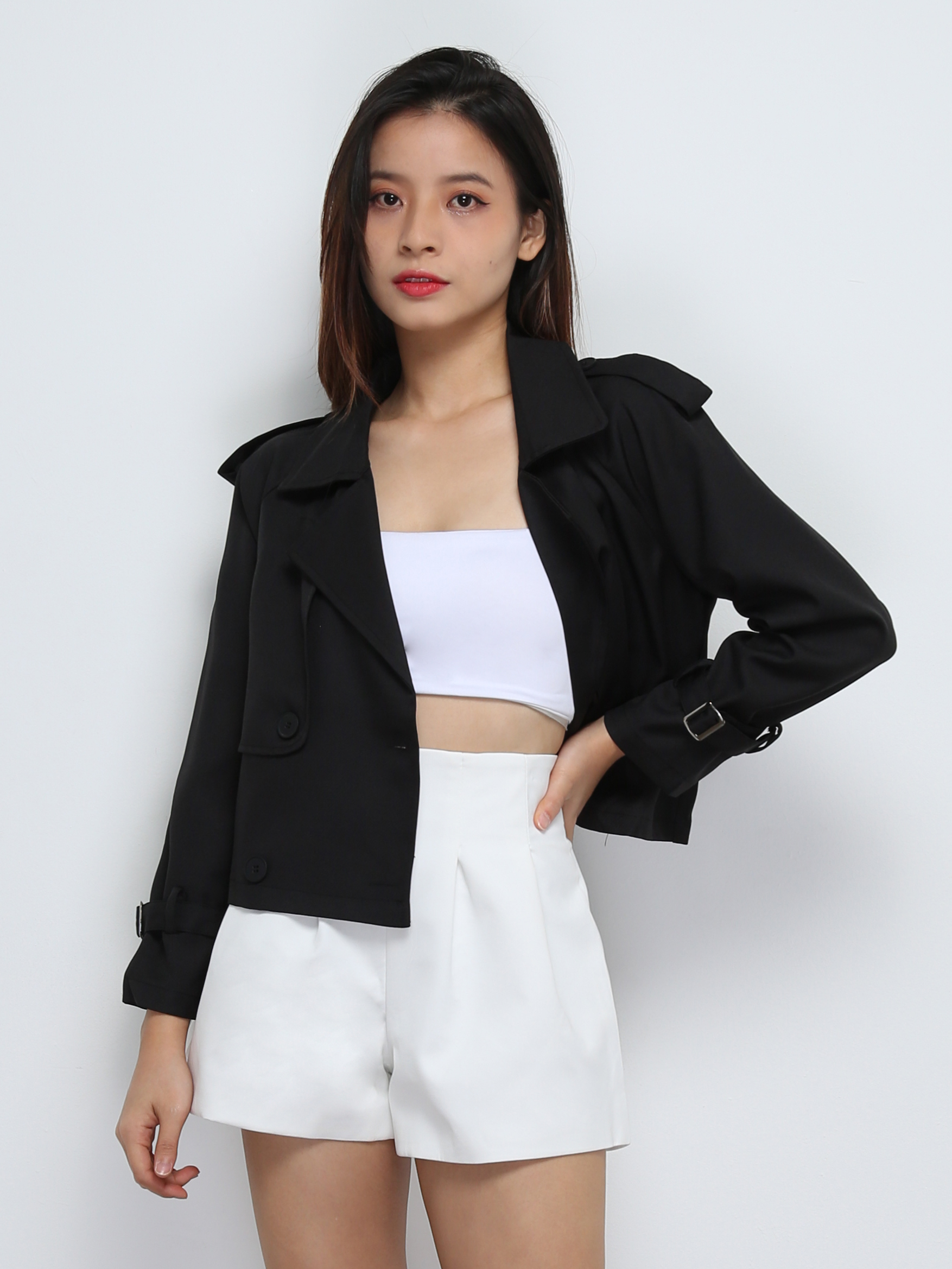 High Waist Short Pants 29153