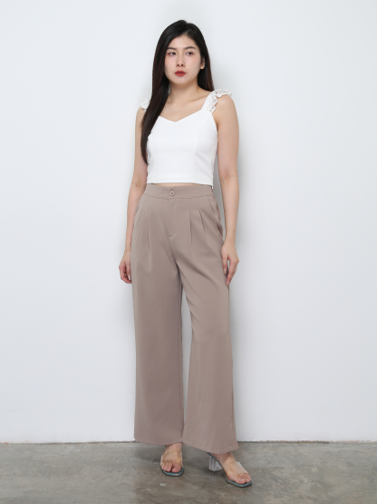 Sleeveless With Lace Top 29205