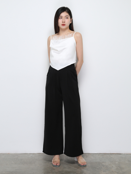 Sleeveless With Fur Top 29241