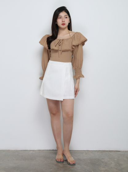 Off Shoulder With Strap Top 29253