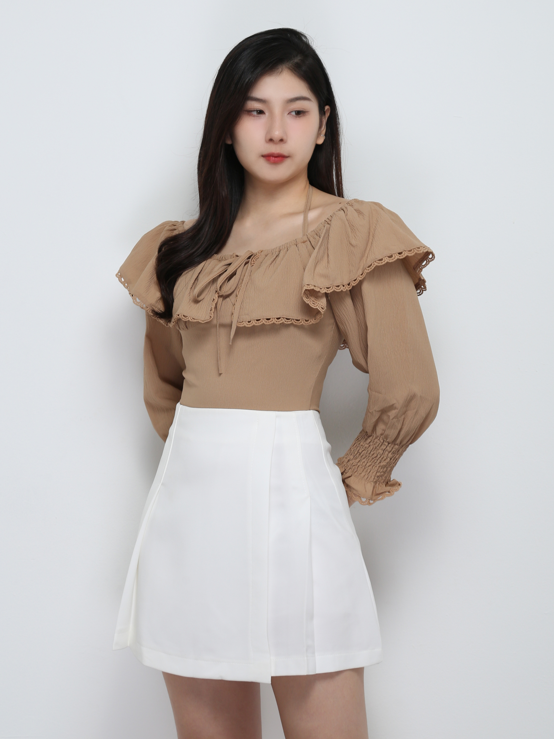 Off Shoulder With Strap Top 29253