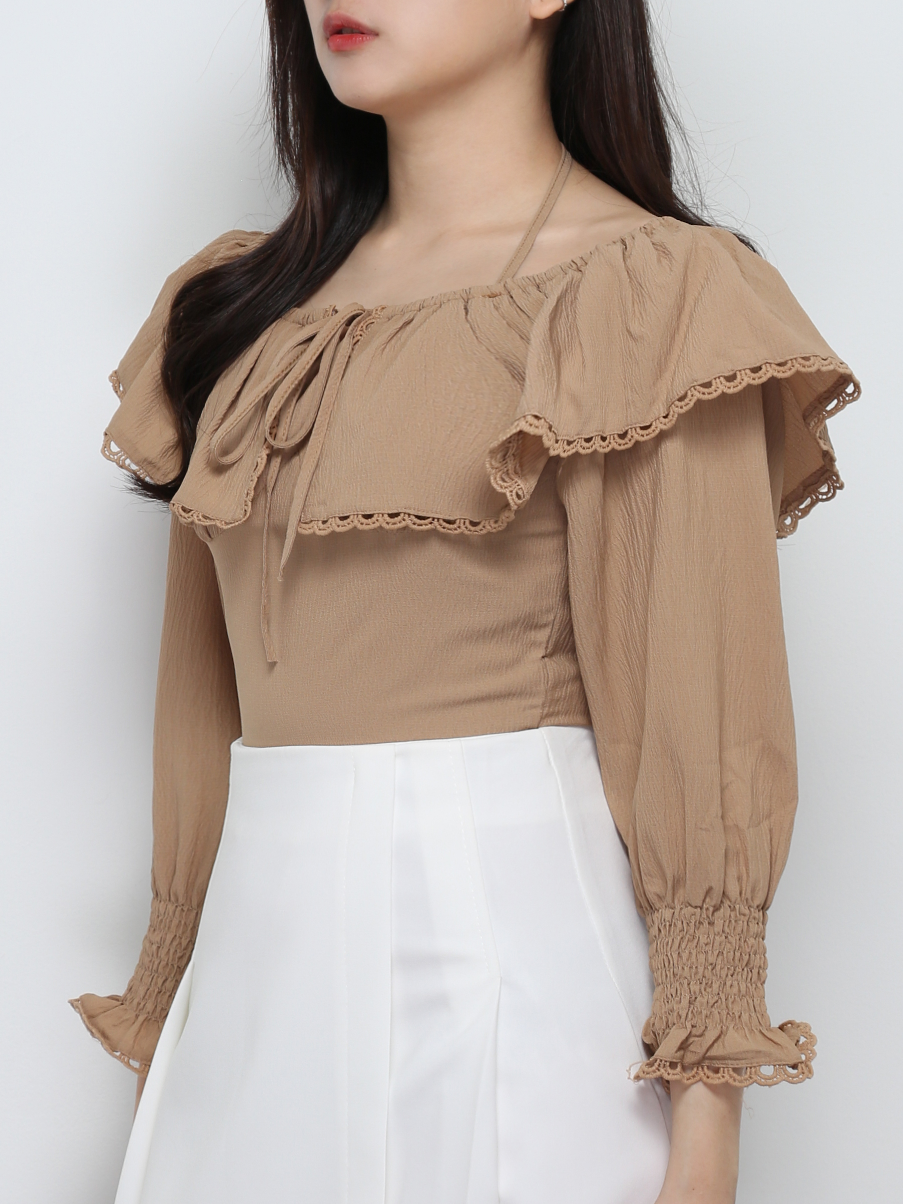 Off Shoulder With Strap Top 29253