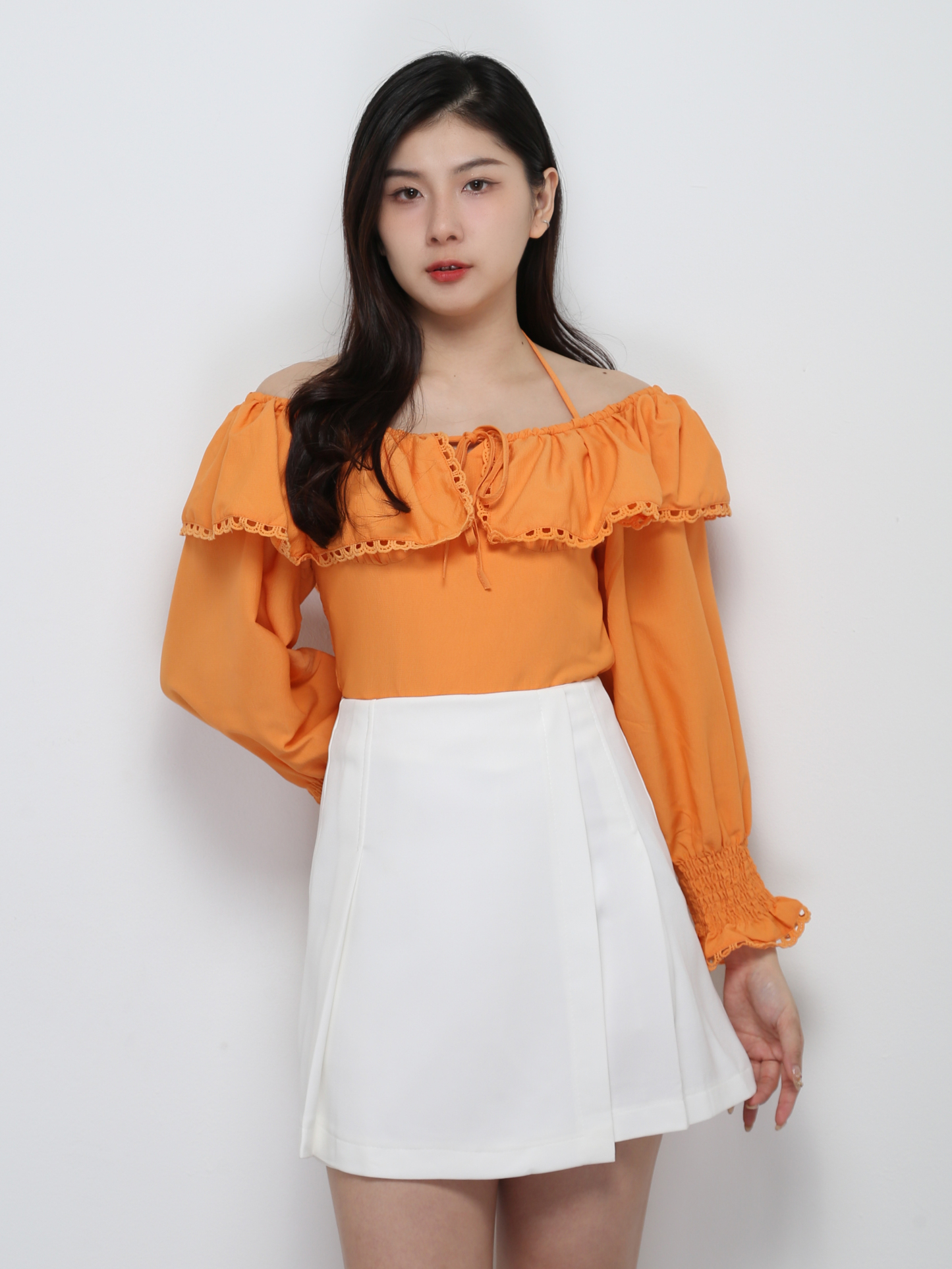 Off Shoulder With Strap Top 29253