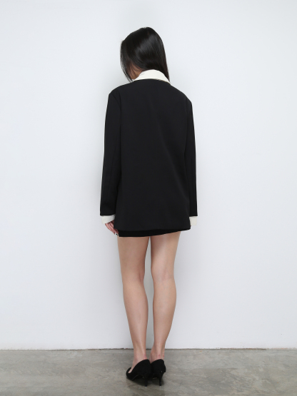 Long Sleeve Front Button Coat 29344