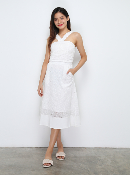 Sleevless Eyelet Set 29448