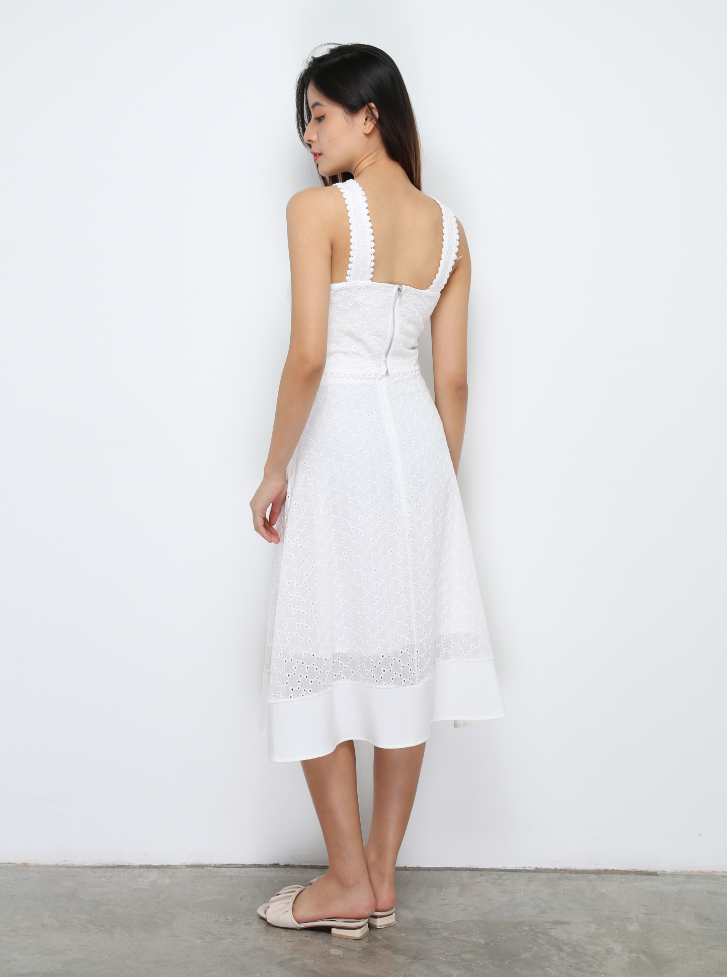 Sleevless Eyelet Set 29448