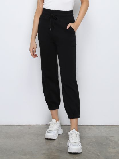 Front Pocket Drawstring Waist Long Pant 29510 (PREORDER)
