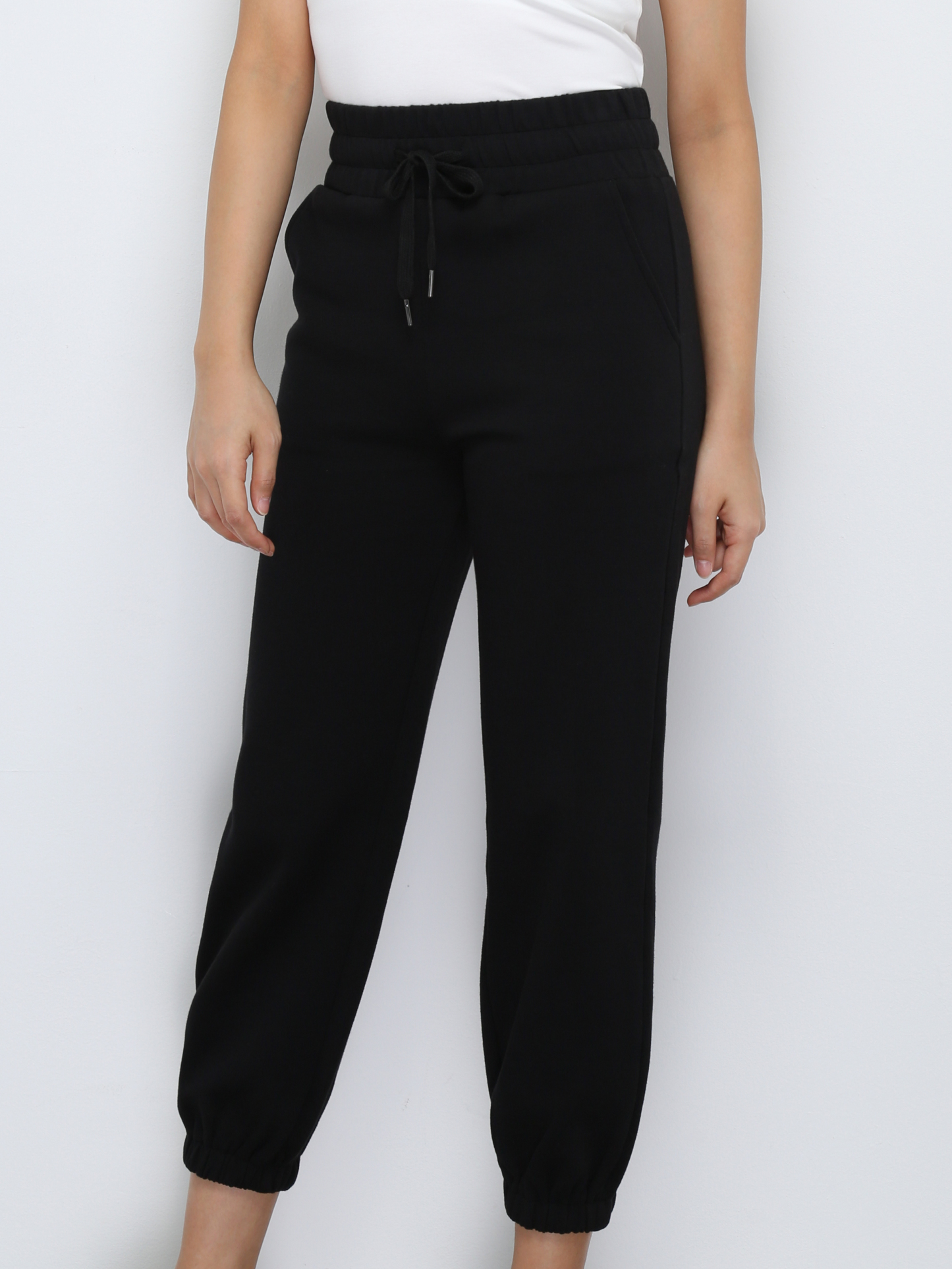 Front Pocket Drawstring Waist Long Pant 29510 (PREORDER)