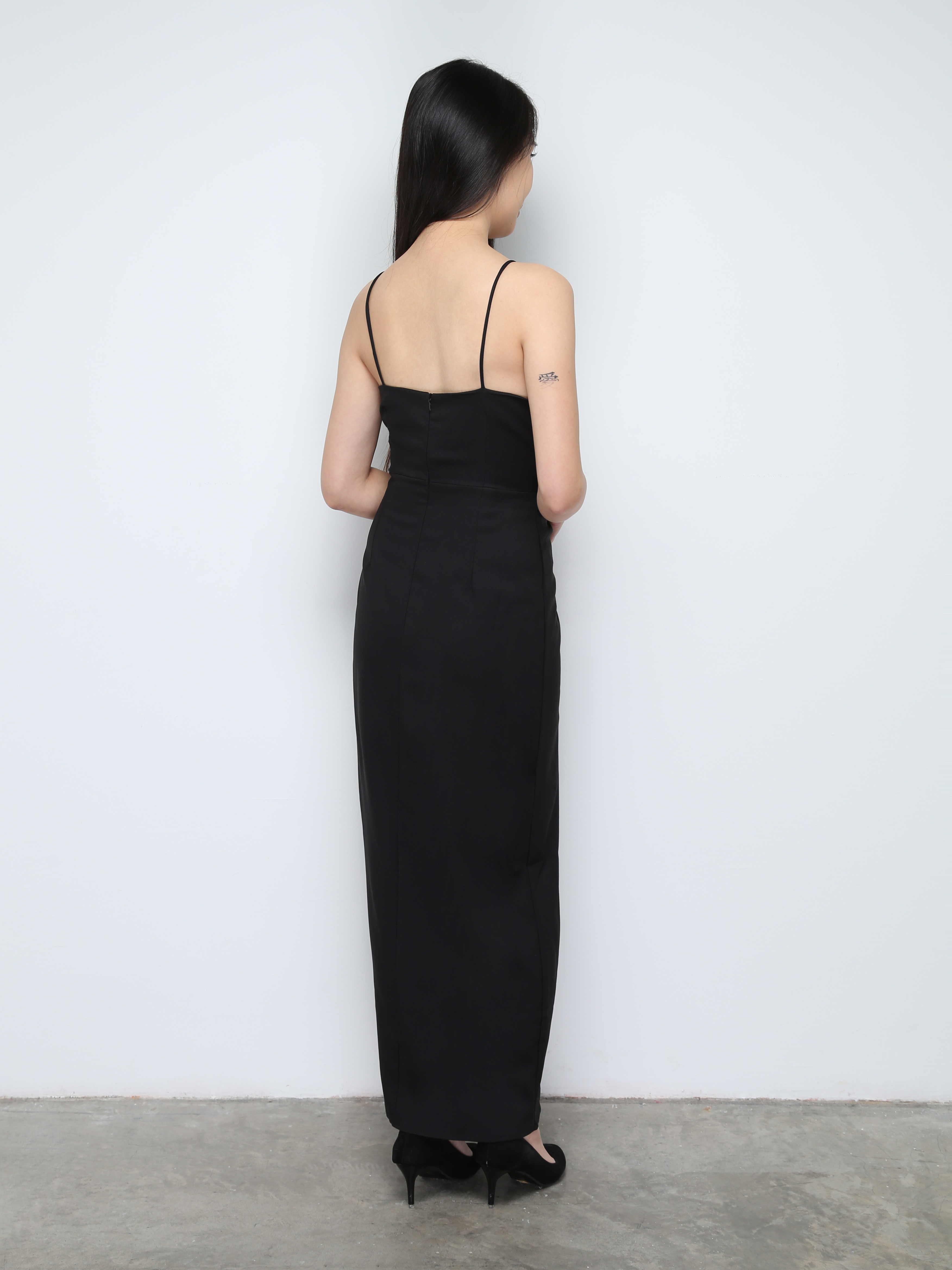 Sleeveless Pleated Dress 29512