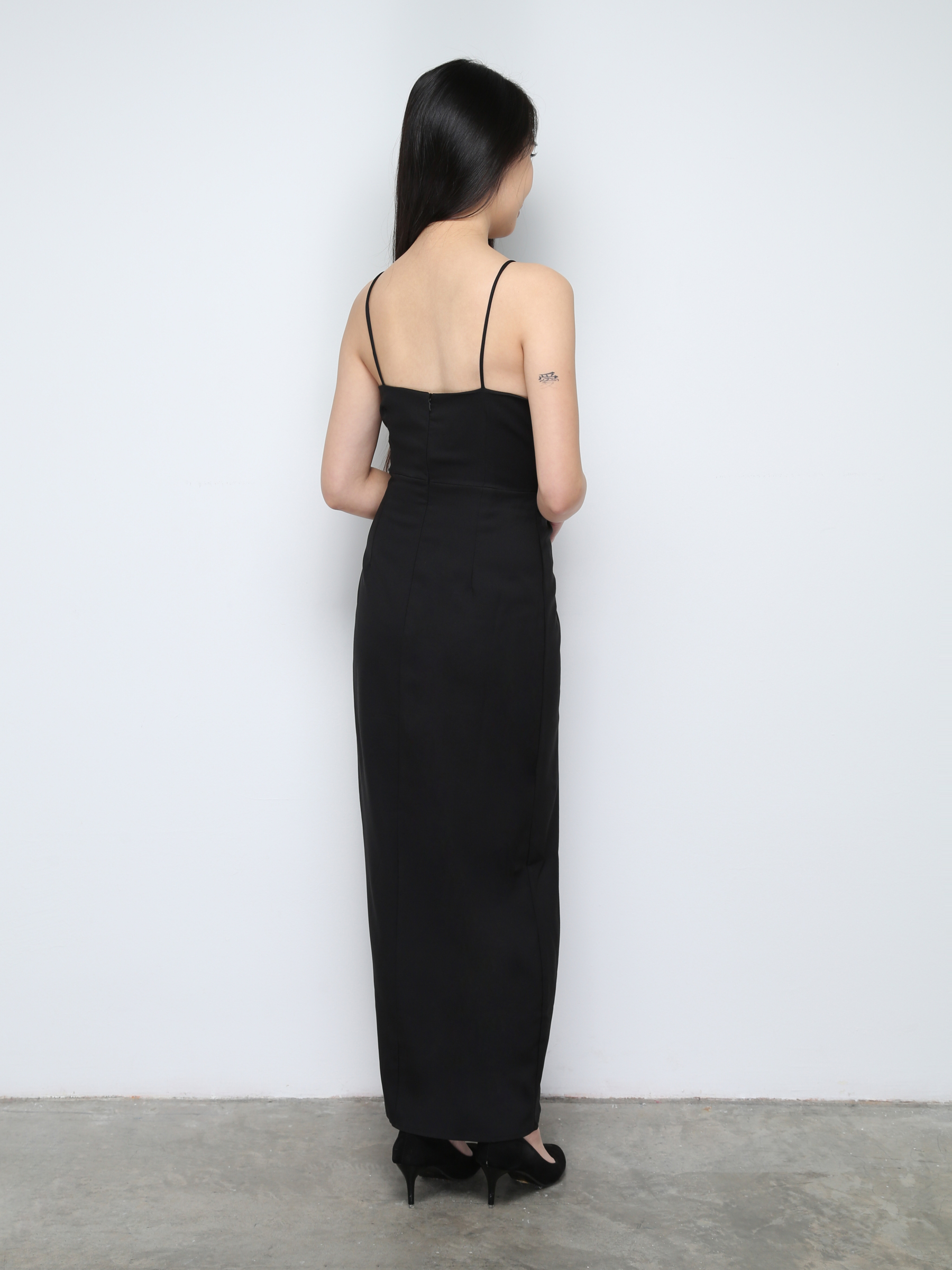 Sleeveless Pleated Dress 29512