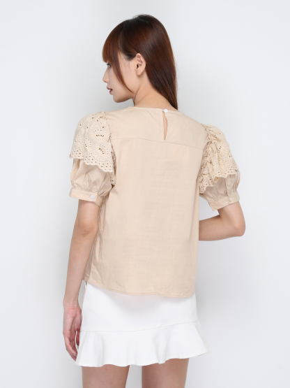 High Waist Ruffles Skirt Pants 29685