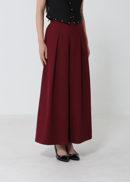 Pleated Long Pant 