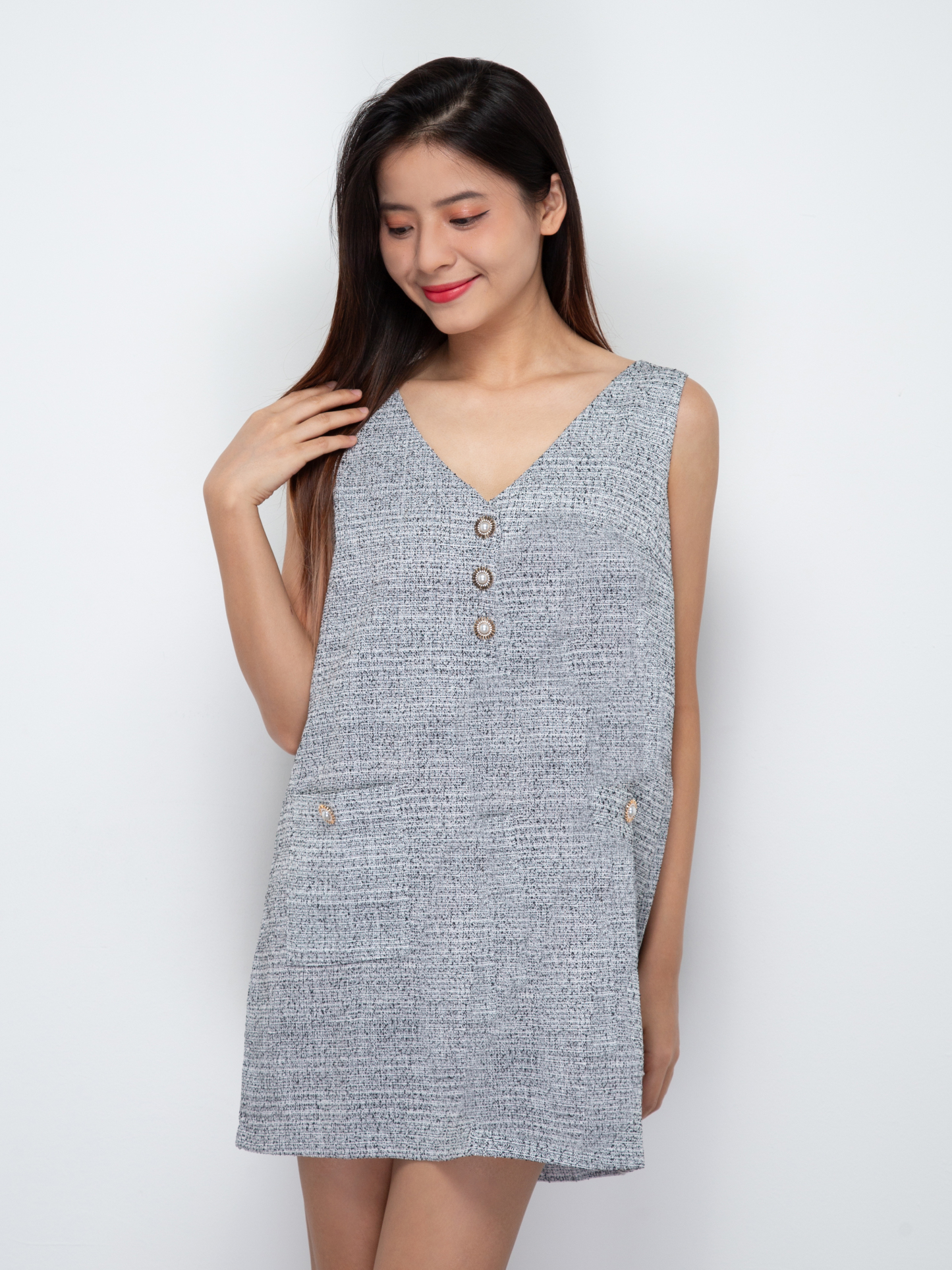 Sleeveless Chanel Style Dress 29785