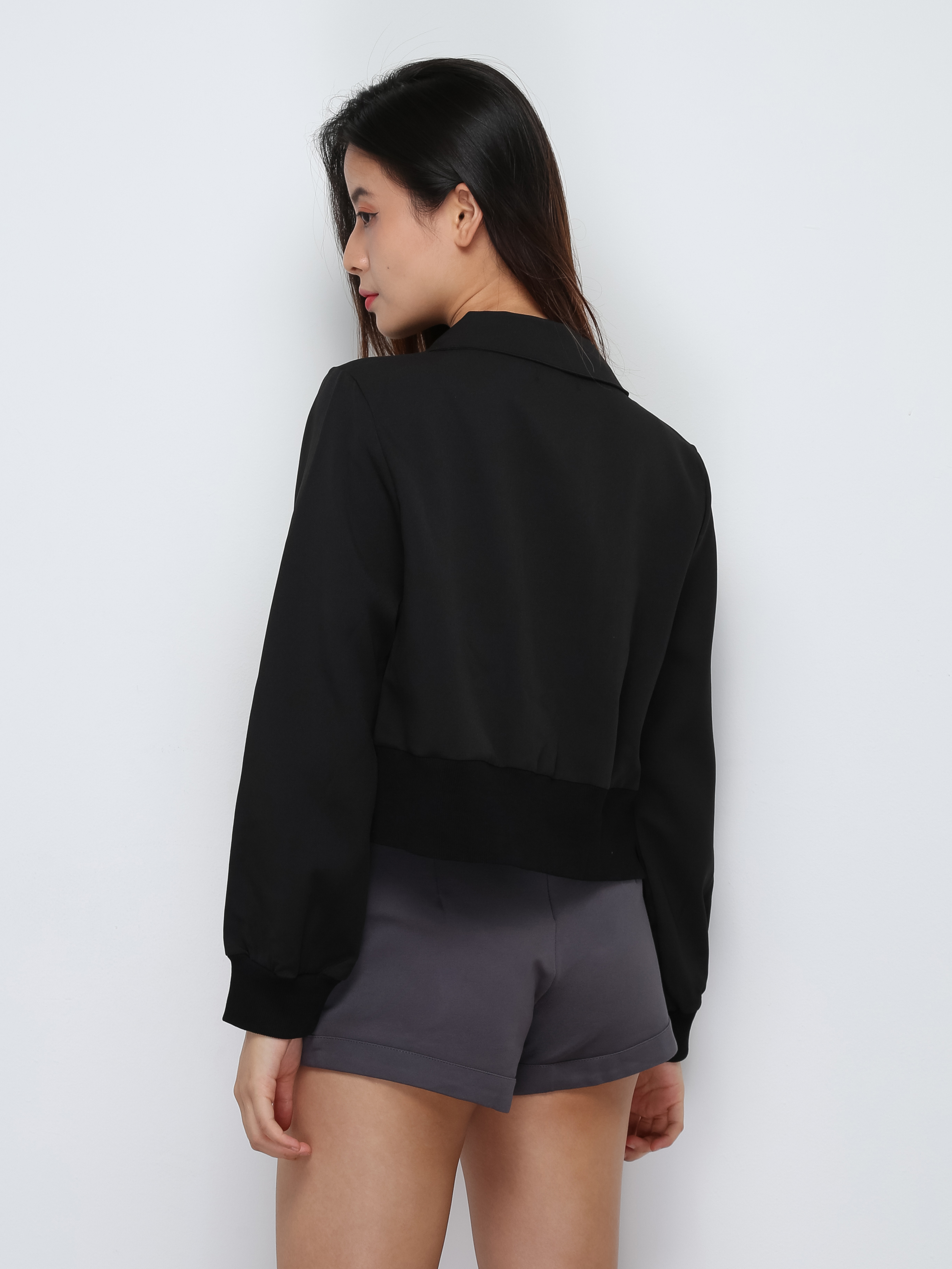 Long Sleeve Front Button Top 29813