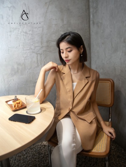 High Waist Side Pocket Long Pants 29840