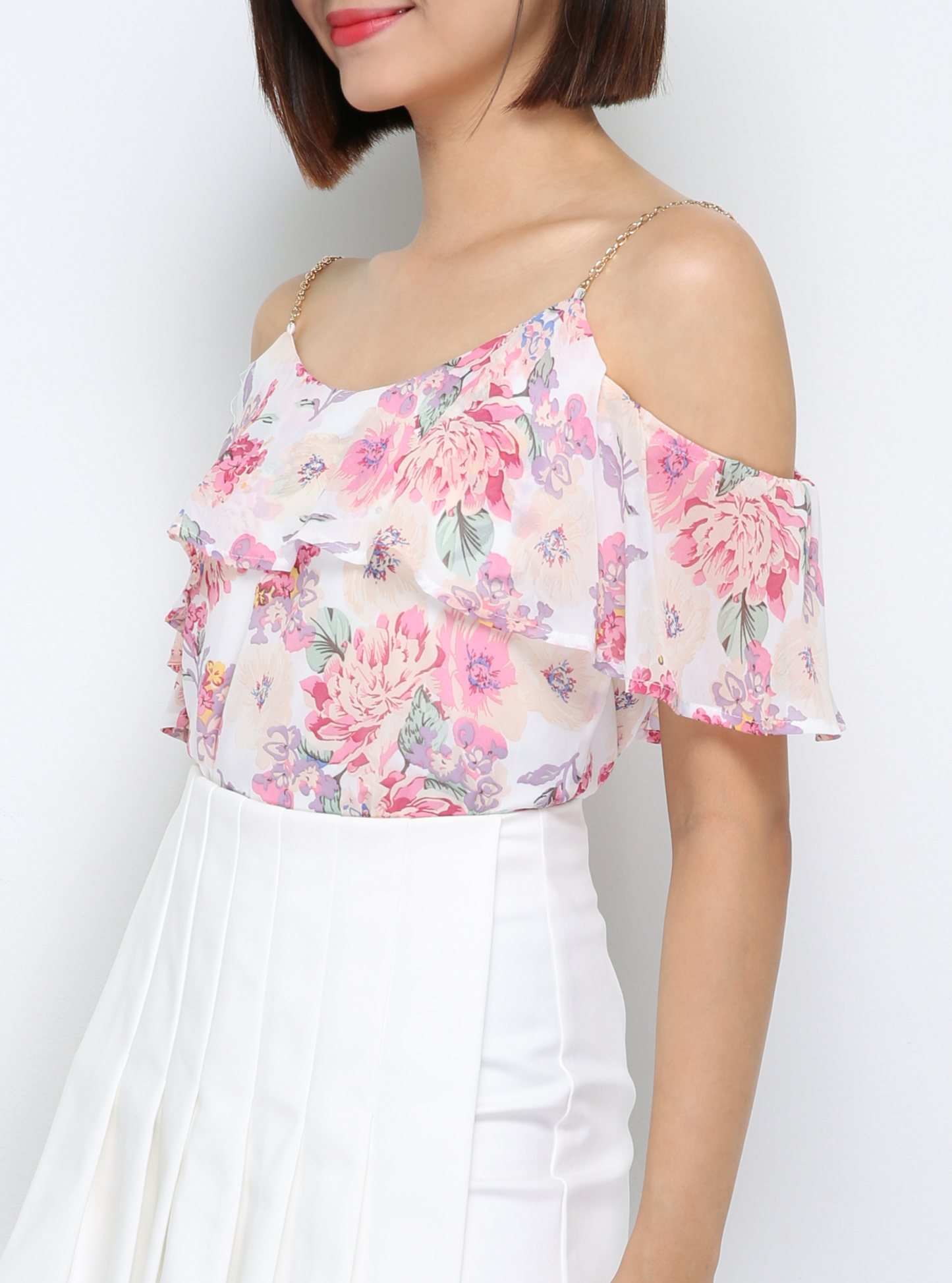Sleevless Flower Top 29849
