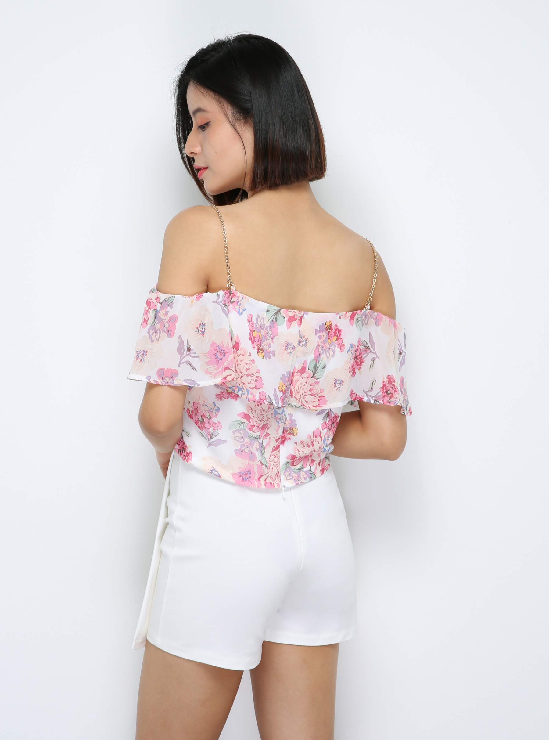 Sleevless Flower Top 29849