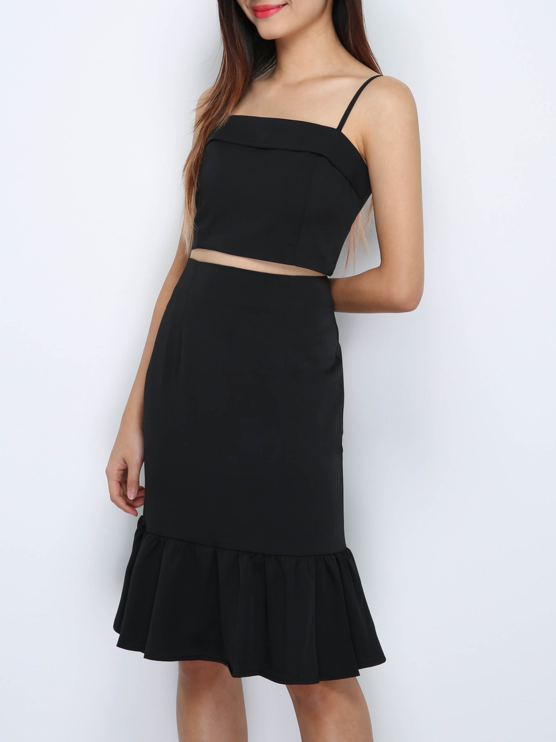 Sleeveless Top With Skirt Set 29904