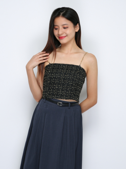 Sleeveless Back Zip Top 29916