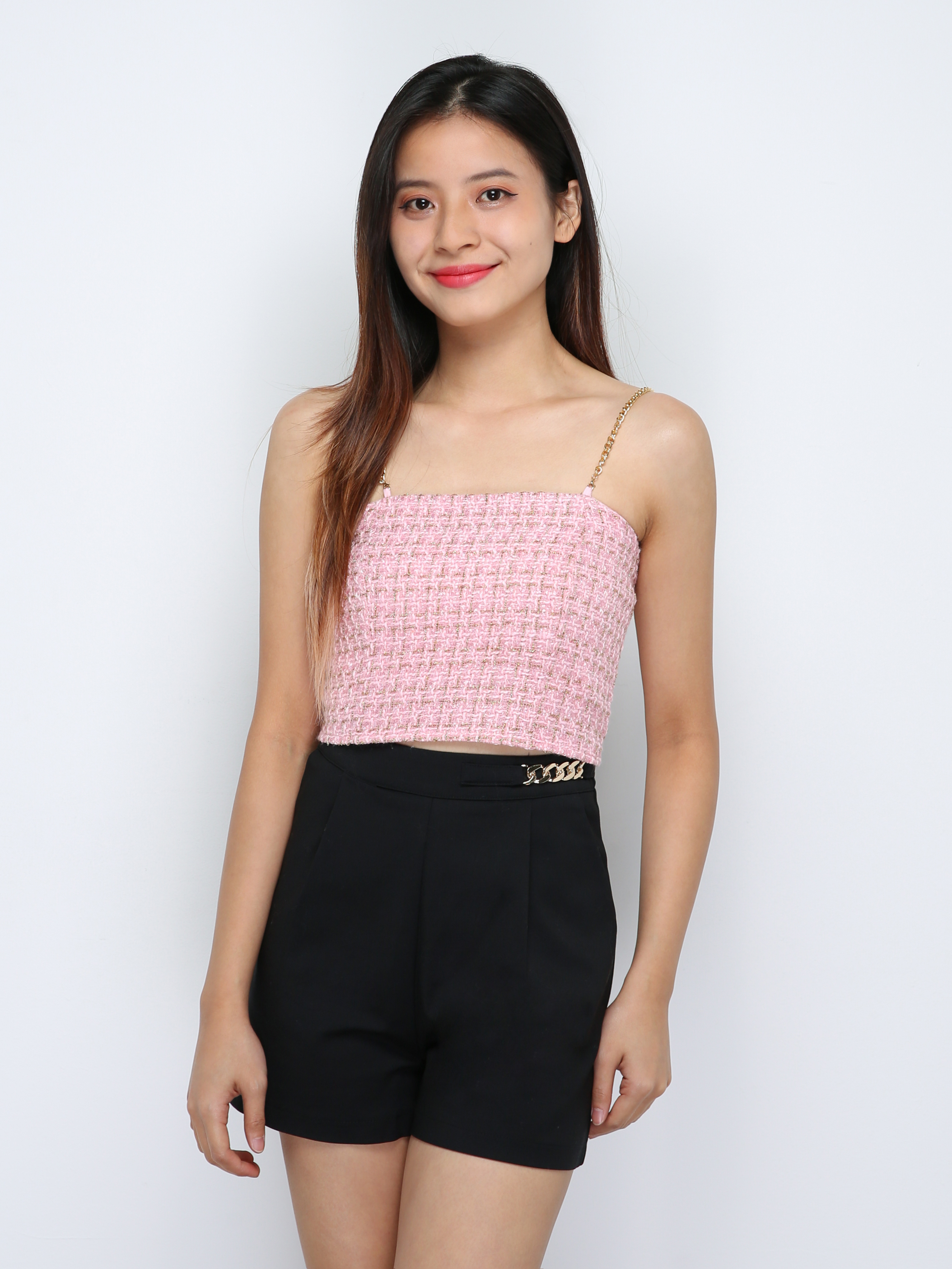 Sleeveless Back Zip Top 29916