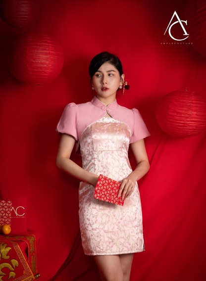 Two Peice Cheongsam Dress Set 29941
