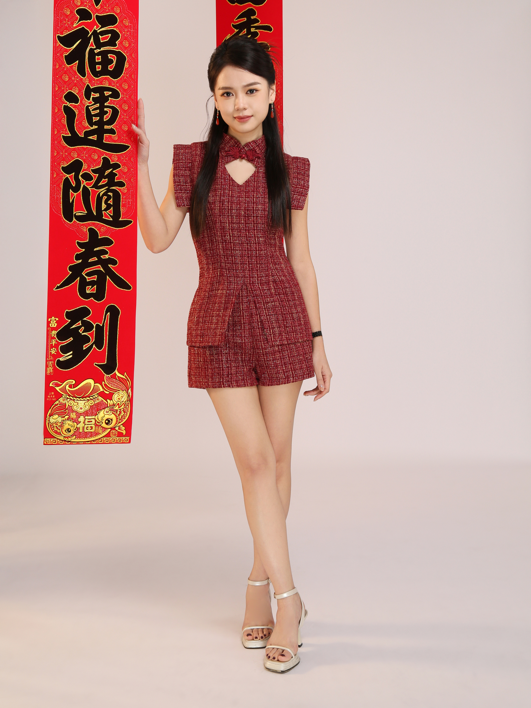 Sleeveless Back Zip Top With Short Pant Set AC743