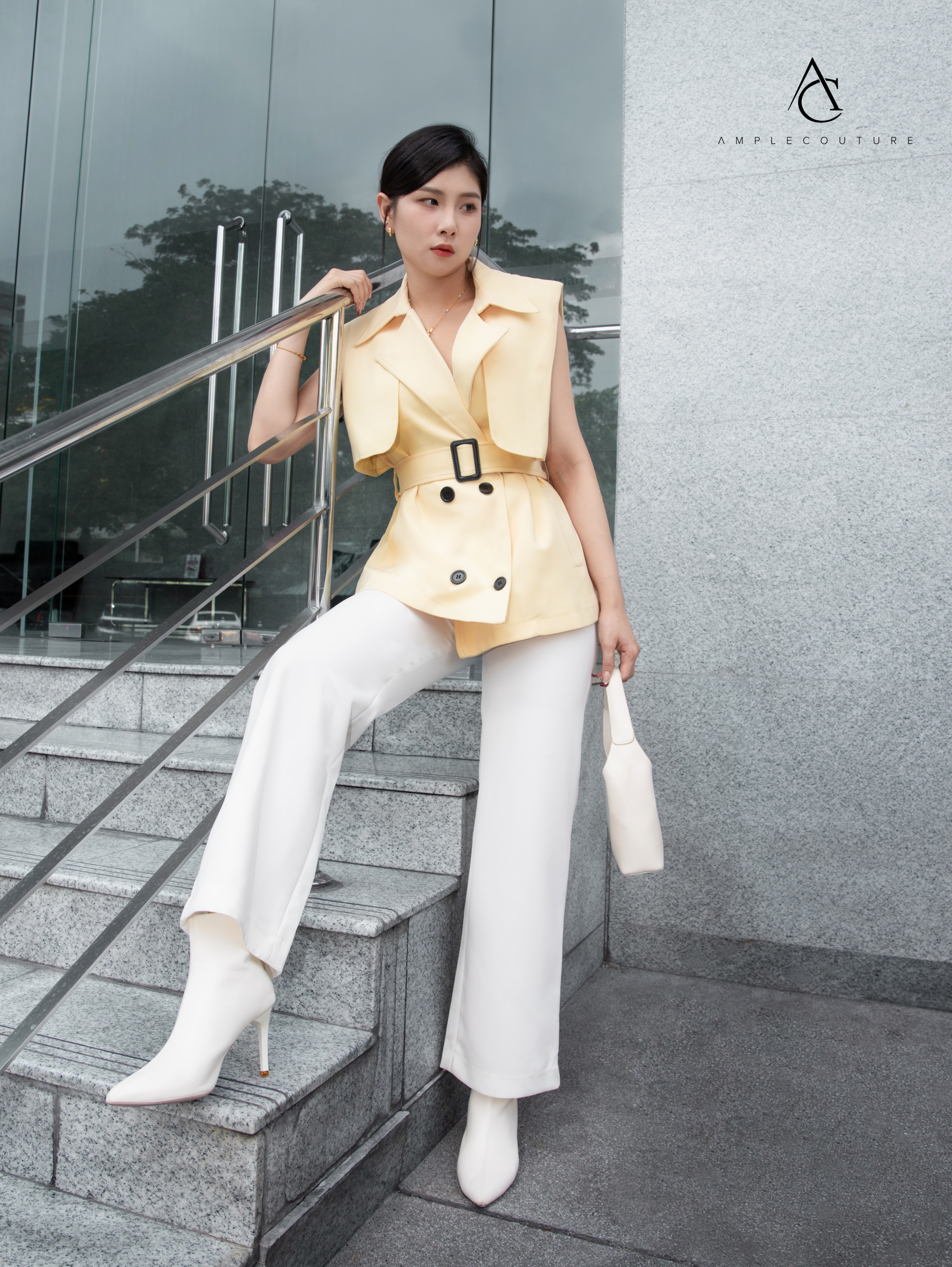 High Waist Long Pants AC502