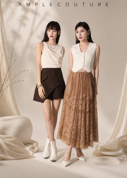 Vintage Lace Skirt DJ211