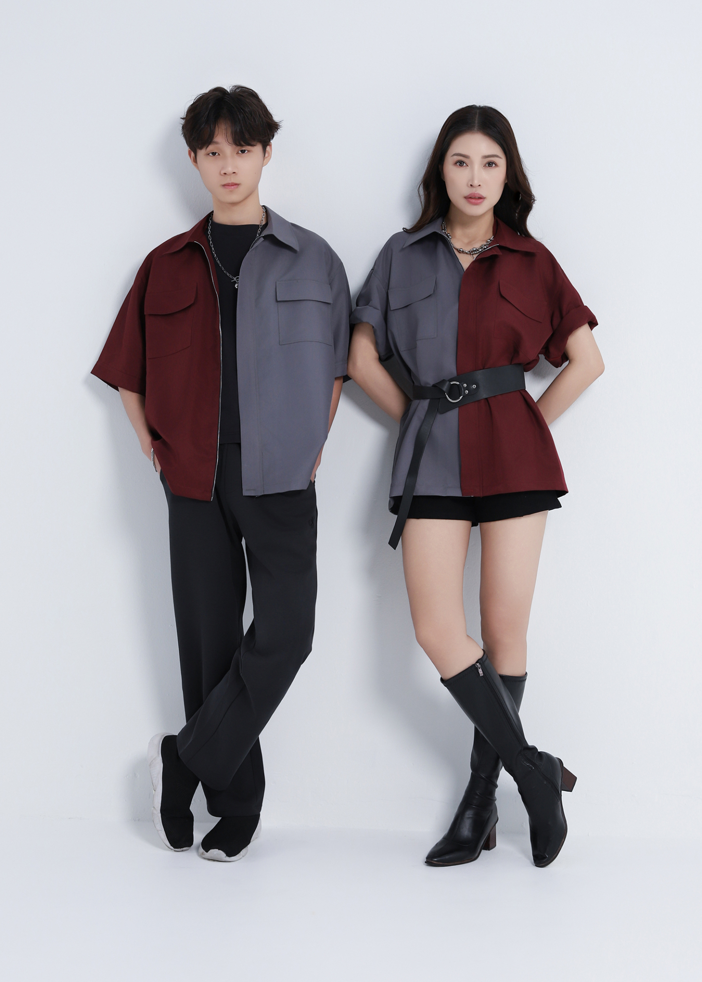 [I DEFINE ME] Two Way With Zip Blouse ACX20