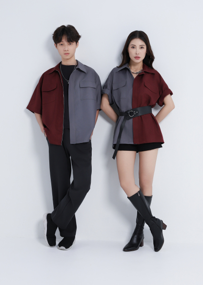 [I DEFINE ME] Two Way With Zip Blouse ACX20