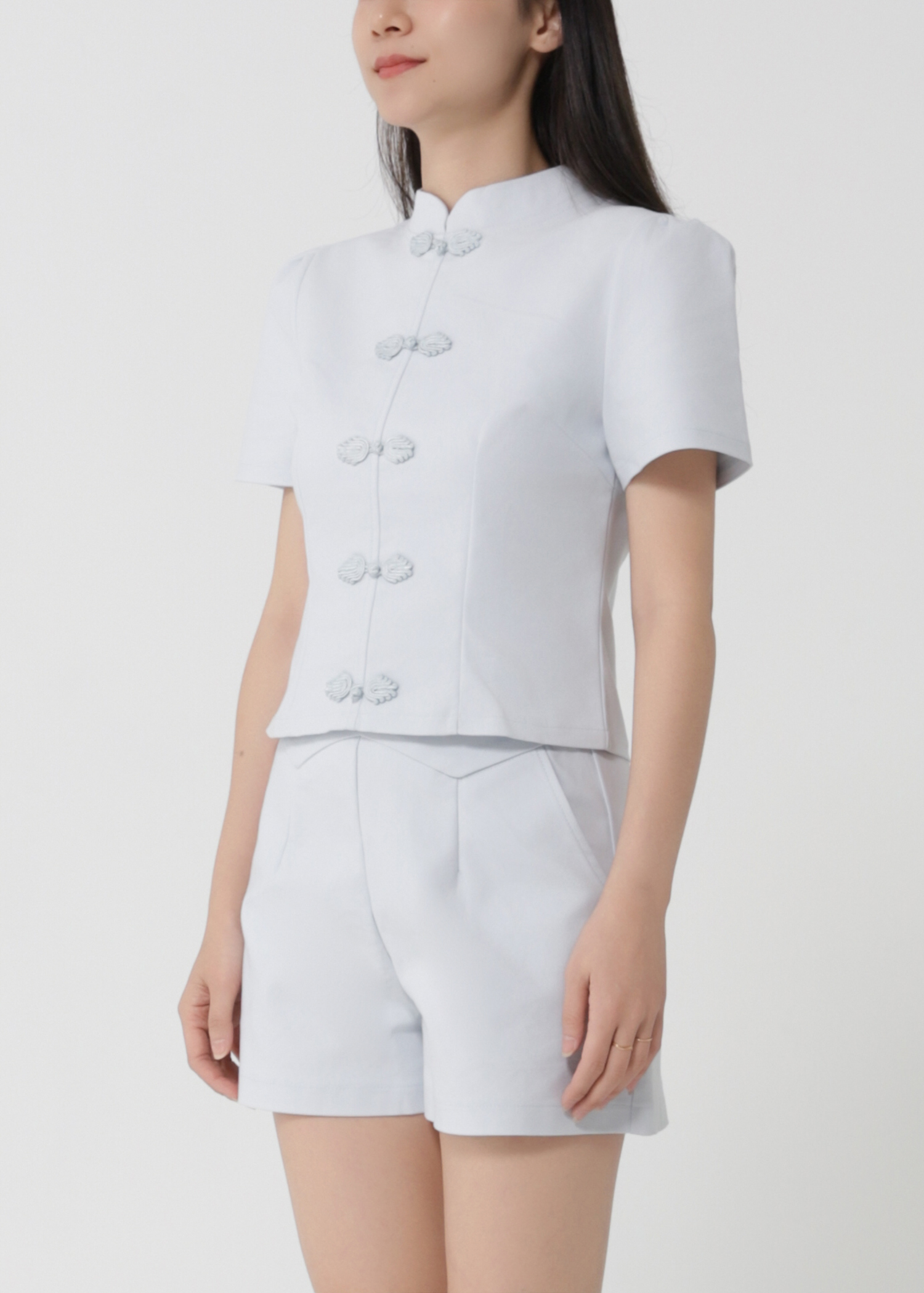 Short Sleeve Top With Short Pant Set 30172