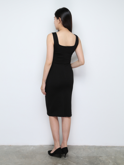 Elegant Sleeveless With Split Dress 30249 (SO)