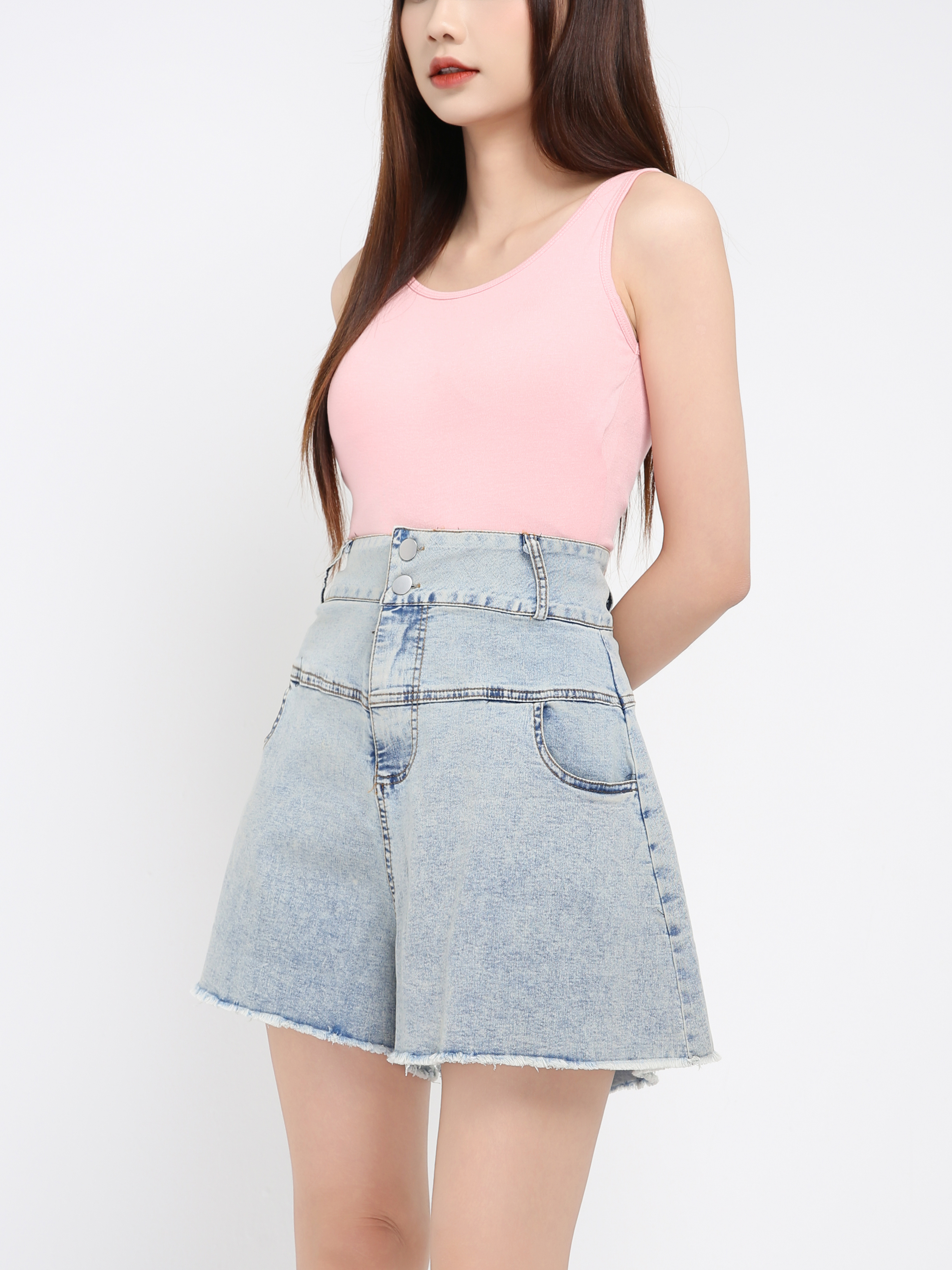High Waist Short Pants 39176