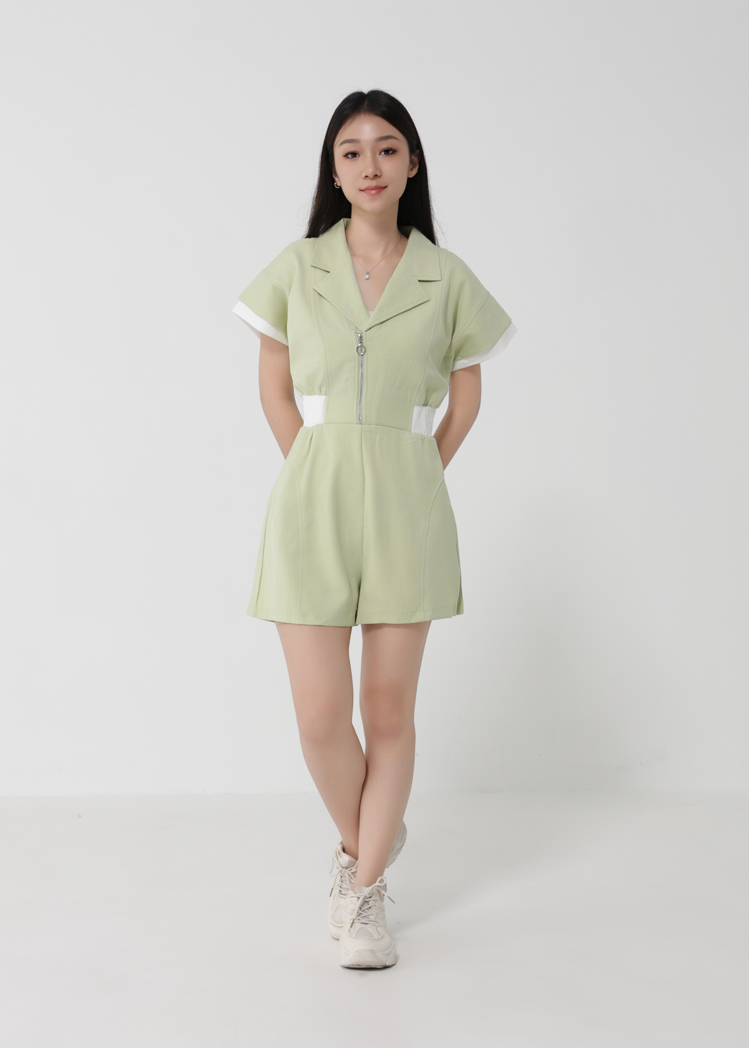 Front Zip Jumpsuit 30452