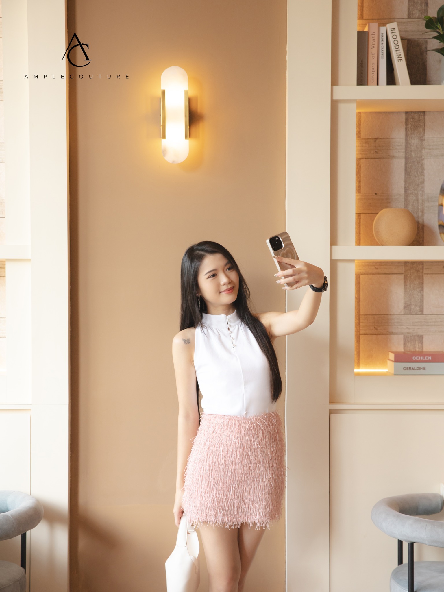 High Waist With Fut Skirt Pants 30718 (SPO)