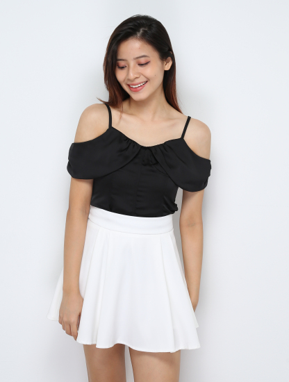 Satin Sleeveless Top 30637