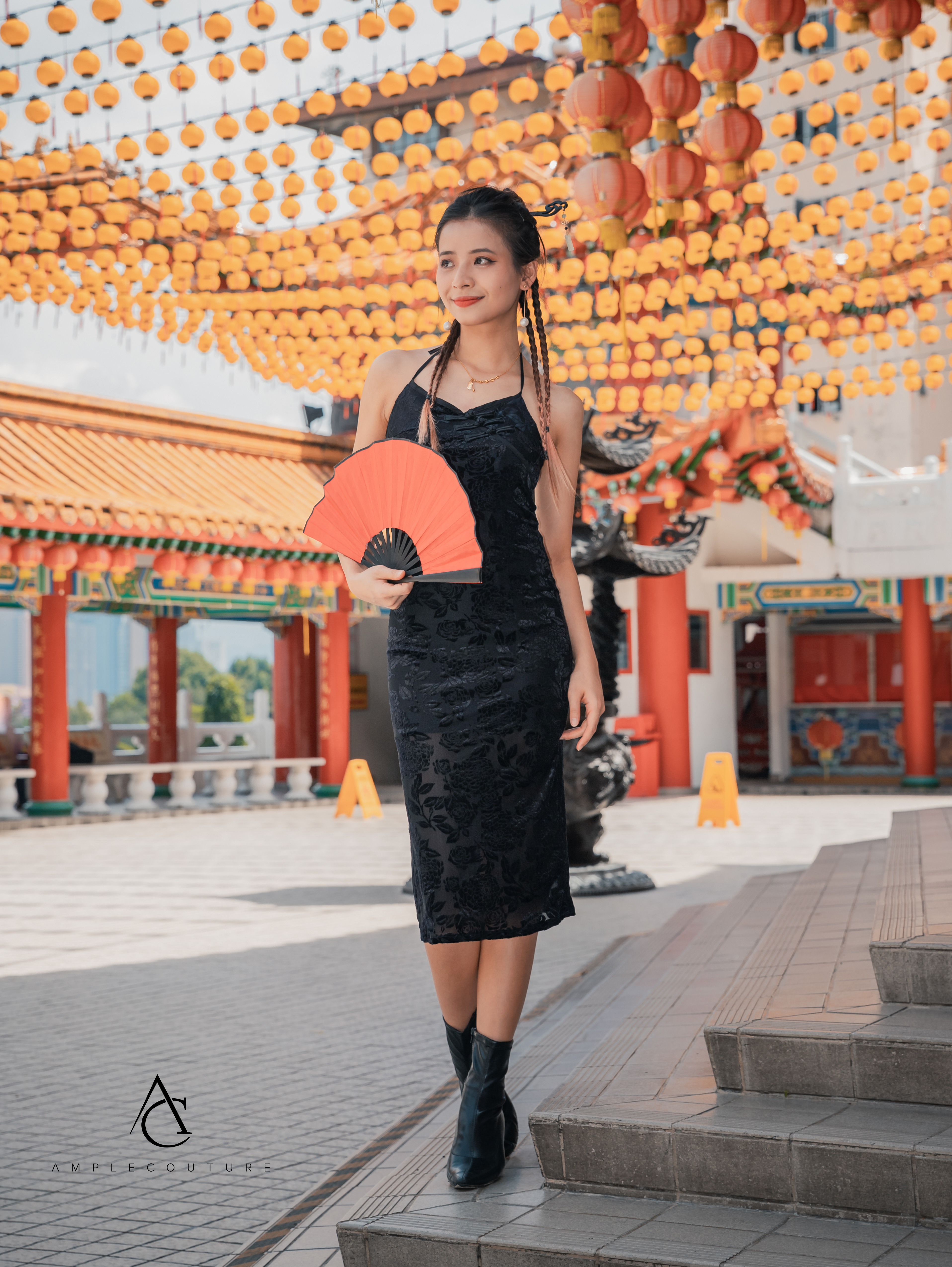 Halter Floral Dress 30652