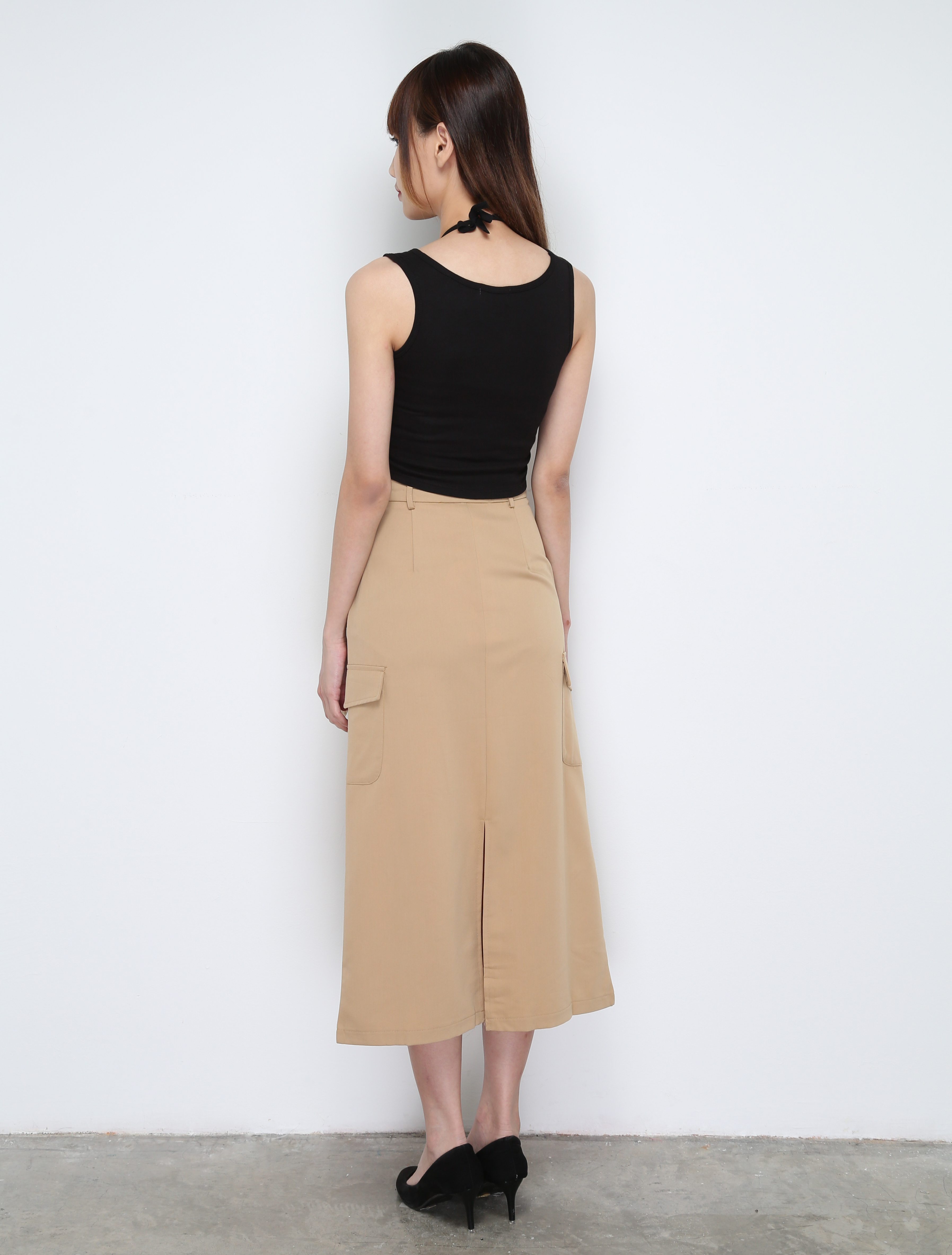 Sleeveless With Drawstring Top 30665